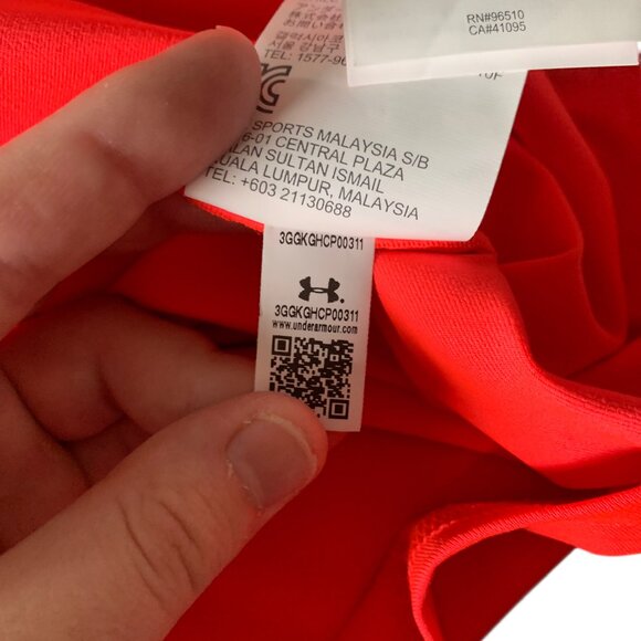 Under Armour Womens Performance Racerback Tank Top UA Sport Shirt- Coral-M- NWT - Picture 10 of 11